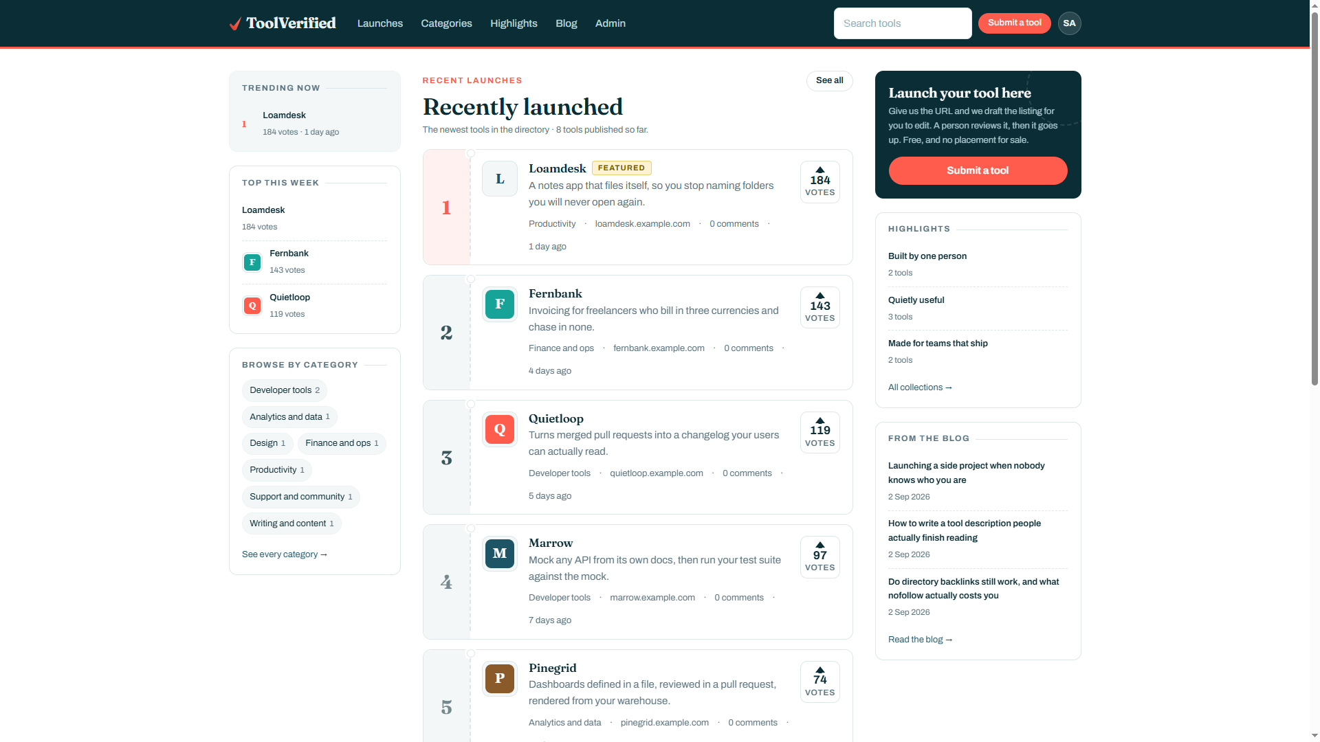 ToolVerified screenshot 1